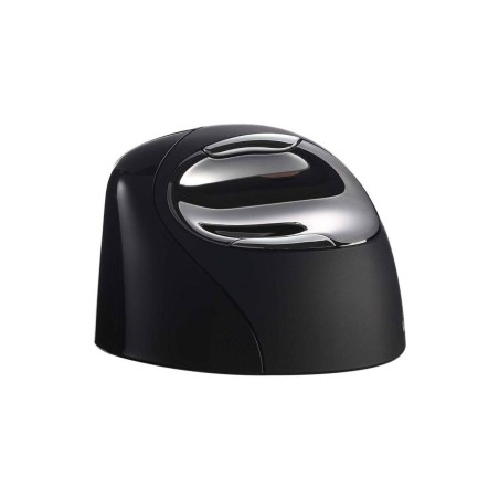 Evoluent VerticalMouse 4 Small - Optisk Trådløs Ergonomisk Mus i Sort/Brown | Komfort & Kvalitet